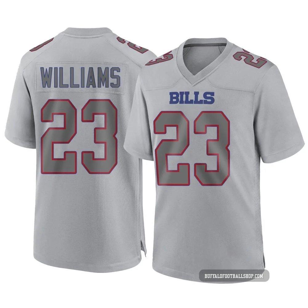 Aaron Williams ＃23 Buffalo Bills Game Gray Youth Atmosphere Fashion Jersey