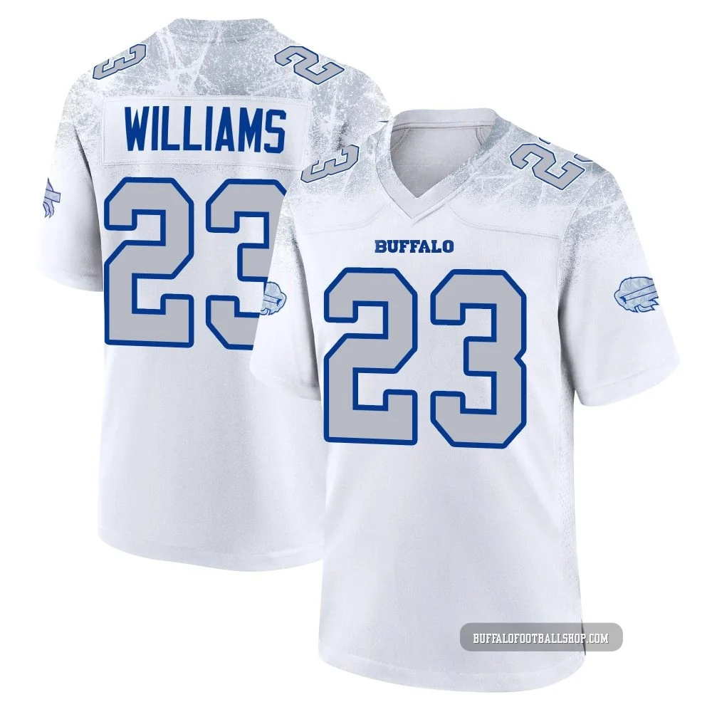 Aaron Williams ＃23 Buffalo Bills Game White Men's 2025 Rivalries Collection Jersey