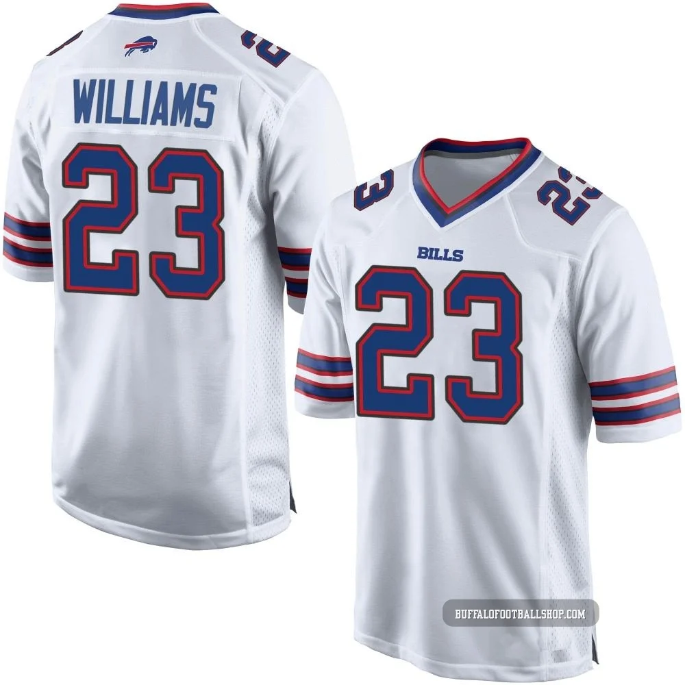 Aaron Williams ＃23 Buffalo Bills Game White Men's Jersey