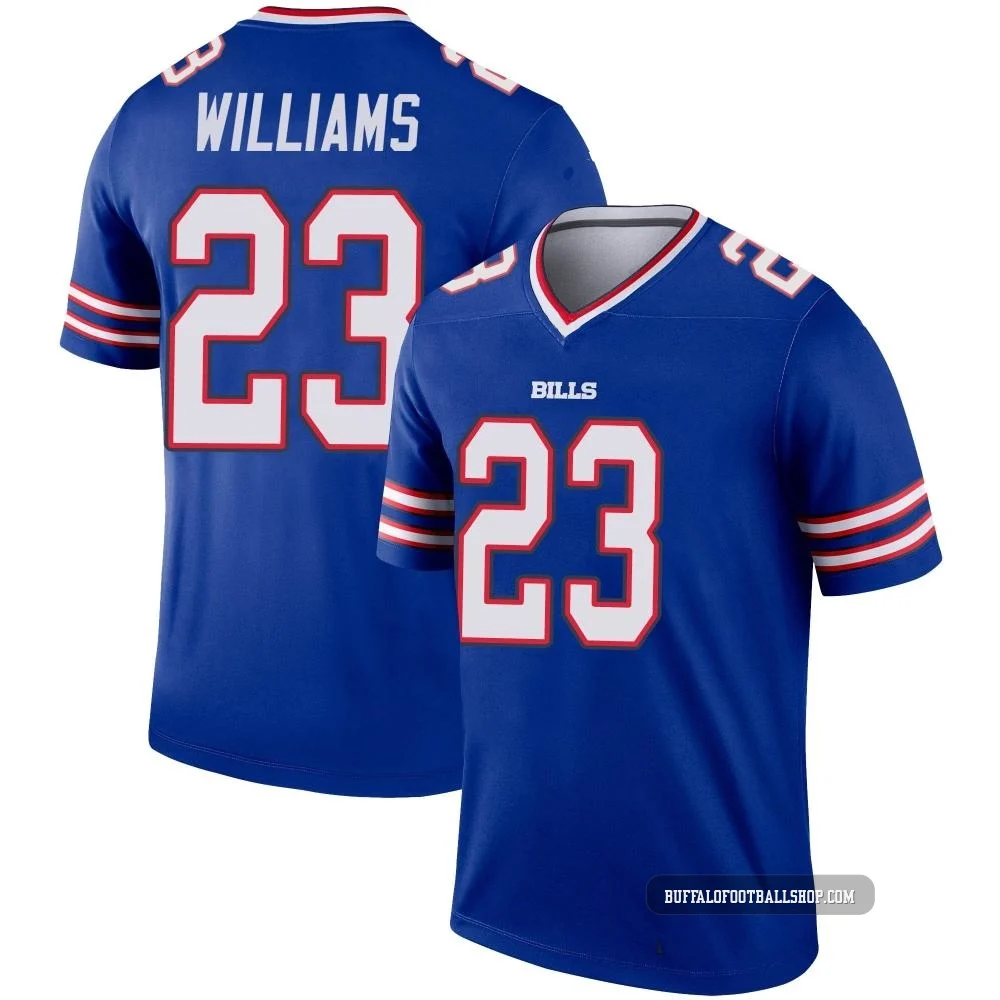 Aaron Williams ＃23 Buffalo Bills Legend Royal Men's Jersey