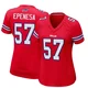AJ Epenesa ＃57 Buffalo Bills Game Red Women's Alternate Jersey