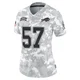 AJ Epenesa ＃57 Buffalo Bills Limited Arctic Camo Women's 2024 Salute to Service Jersey