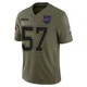 AJ Epenesa ＃57 Buffalo Bills Limited Olive Youth 2025 Salute to Service Jersey
