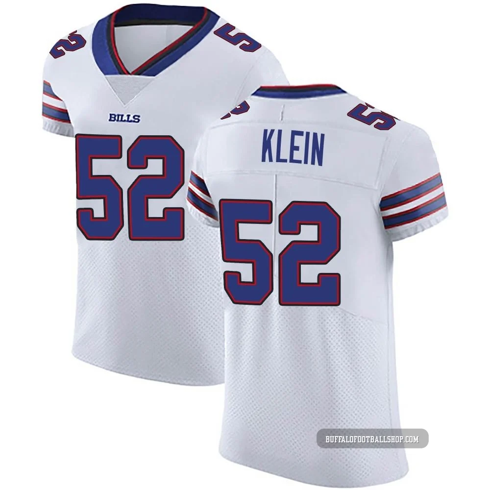 A.J. Klein ＃52 Buffalo Bills Elite White Men's Vapor Untouchable Jersey