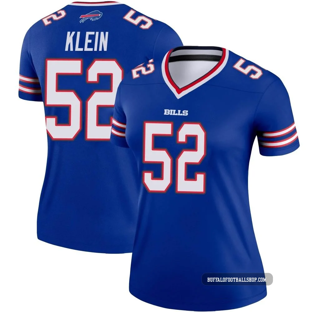 A.J. Klein ＃52 Buffalo Bills Legend Royal Women's Jersey