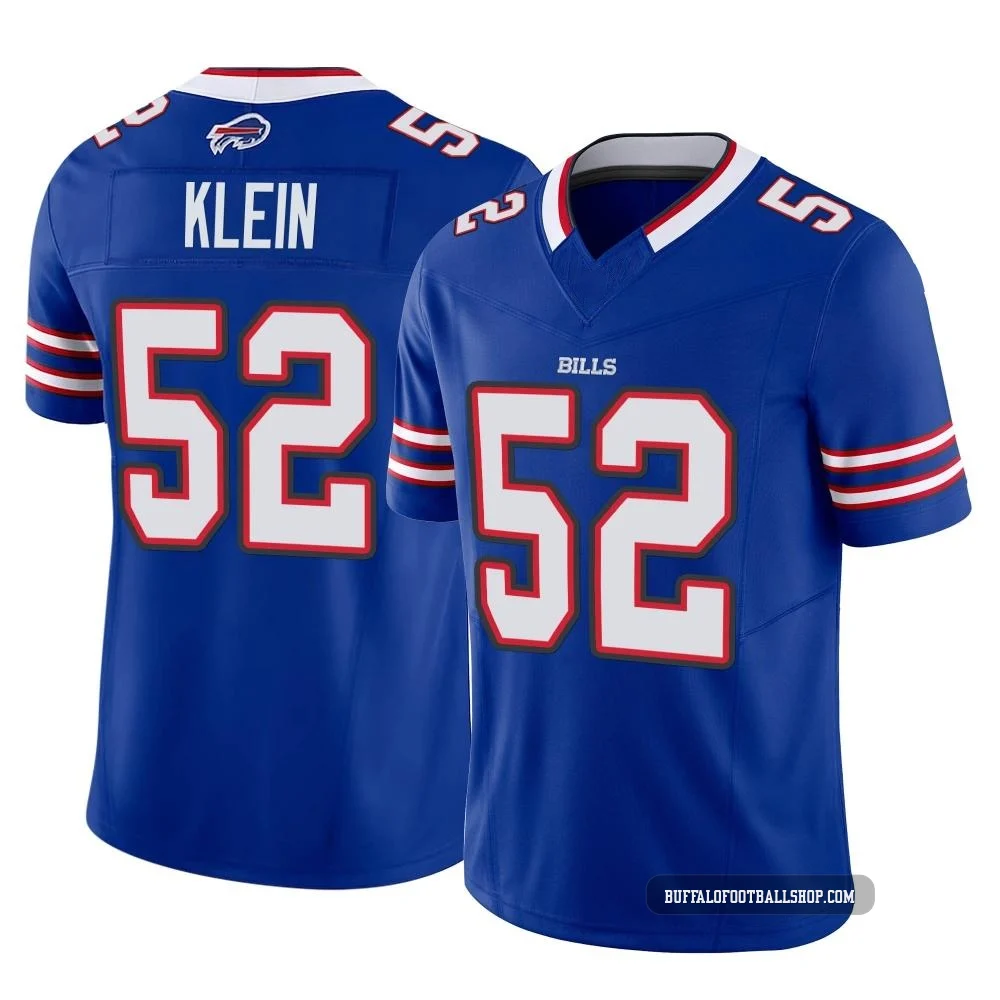 A.J. Klein ＃52 Buffalo Bills Limited Royal Youth Vapor F.U.S.E. Jersey