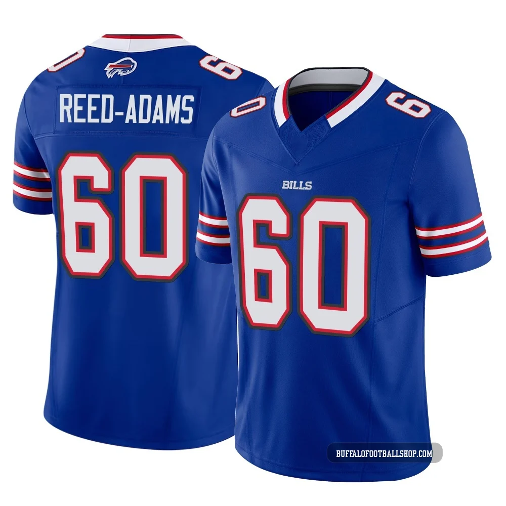 Ar'maj Reed-Adams ＃60 Buffalo Bills Limited Royal Youth Vapor F.U.S.E. Jersey