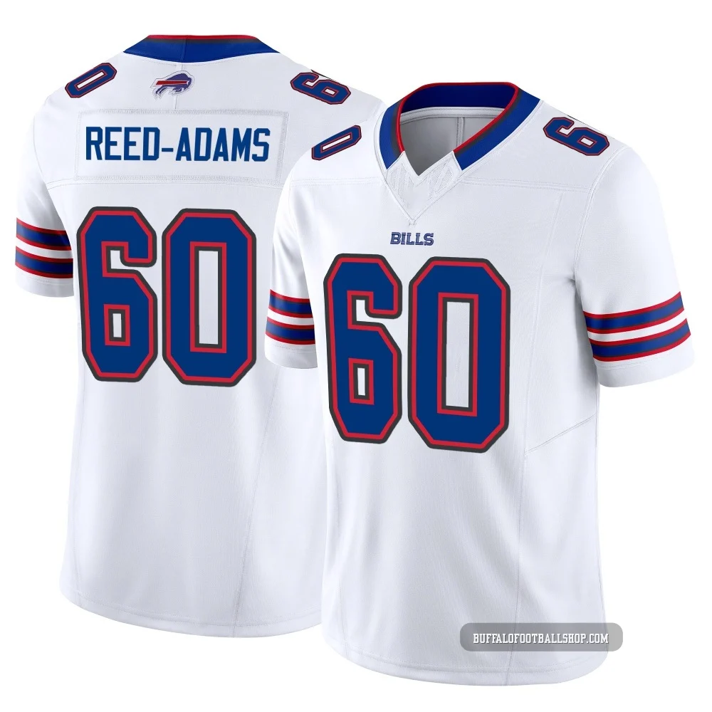 Ar'maj Reed-Adams ＃60 Buffalo Bills Limited White Youth Vapor F.U.S.E. Jersey