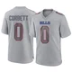 Austin Corbett ＃0 Buffalo Bills Game Gray Men's Atmosphere Fashion Jersey