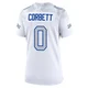 Austin Corbett ＃0 Buffalo Bills Game White Women's 2025 Rivalries Collection Jersey