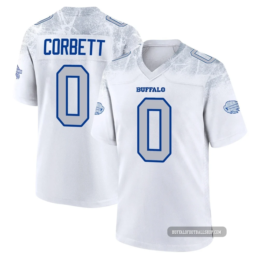 Austin Corbett ＃0 Buffalo Bills Game White Youth 2025 Rivalries Collection Jersey