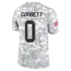 Austin Corbett ＃0 Buffalo Bills Limited Arctic Camo Men's 2024 Salute to Service Jersey