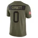 Austin Corbett ＃0 Buffalo Bills Limited Olive Men's 2025 Salute to Service Jersey