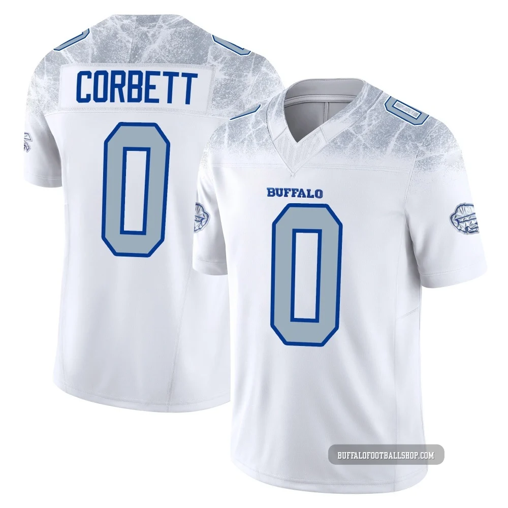 Austin Corbett ＃0 Buffalo Bills Limited White Youth 2025 Rivalries Collection Jersey