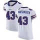 Ben VanSumeren ＃43 Buffalo Bills Elite White Men's Vapor Untouchable Jersey