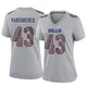 Ben VanSumeren ＃43 Buffalo Bills Game Gray Women's Atmosphere Fashion Jersey