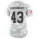 Ben VanSumeren ＃43 Buffalo Bills Limited Arctic Camo Women's 2024 Salute to Service Jersey