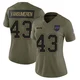 Ben VanSumeren ＃43 Buffalo Bills Limited Olive Women's 2025 Salute to Service Jersey