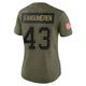 Ben VanSumeren ＃43 Buffalo Bills Limited Olive Women's 2025 Salute to Service Jersey