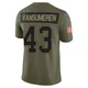 Ben VanSumeren ＃43 Buffalo Bills Limited Olive Youth 2025 Salute to Service Jersey