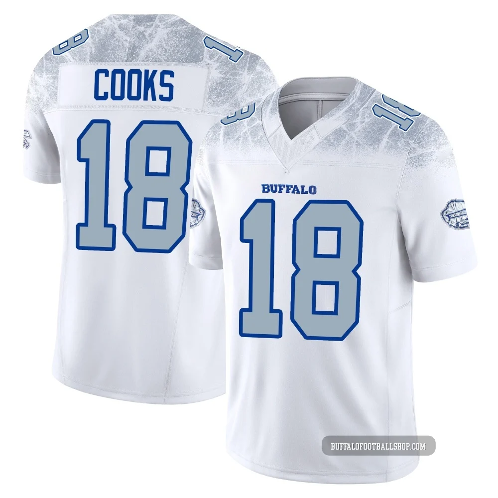 Brandin Cooks ＃18 Buffalo Bills Limited White Men's 2025 Rivalries Collection Jersey