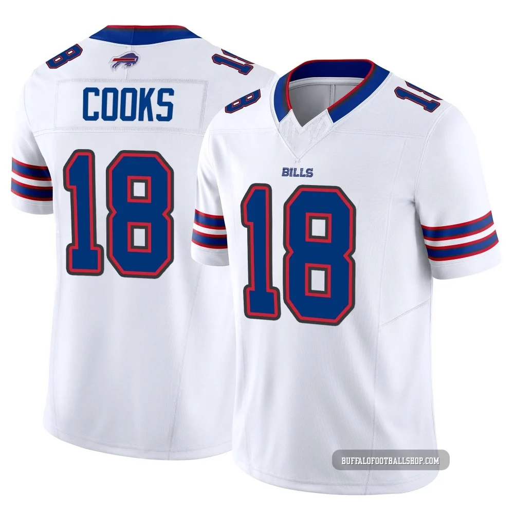 Brandin Cooks ＃18 Buffalo Bills Limited White Youth Vapor F.U.S.E. Jersey
