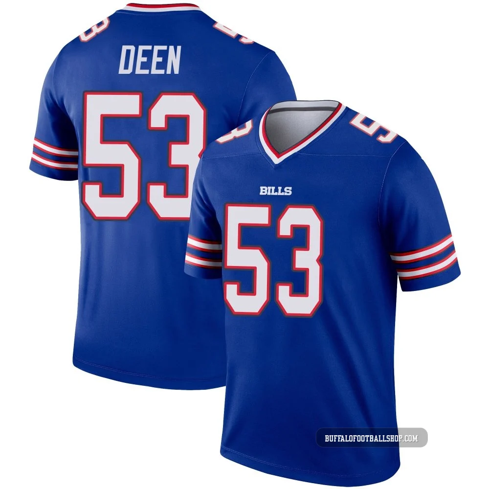 Branson Deen ＃53 Buffalo Bills Legend Royal Youth Jersey