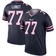 Chase Lundt ＃77 Buffalo Bills Legend Navy Men's Inverted Jersey