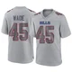 Christian Wade ＃45 Buffalo Bills Game Gray Men's Atmosphere Fashion Jersey