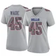 Christian Wade ＃45 Buffalo Bills Game Gray Women's Atmosphere Fashion Jersey