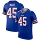Christian Wade ＃45 Buffalo Bills Legend Royal Youth Inverted Jersey