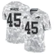 Christian Wade ＃45 Buffalo Bills Limited Arctic Camo Men's 2024 Salute to Service Jersey