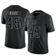 Christian Wade ＃45 Buffalo Bills Limited Black Youth Reflective Jersey