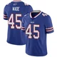 Christian Wade ＃45 Buffalo Bills Limited Royal Men's Team Color Vapor Untouchable Jersey