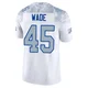 Christian Wade ＃45 Buffalo Bills Limited White Men's 2025 Rivalries Collection Jersey