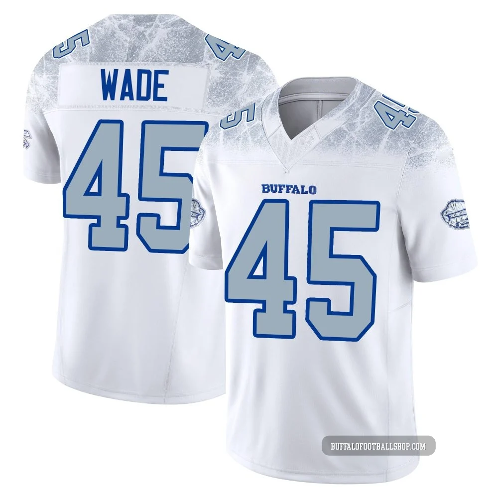 Christian Wade ＃45 Buffalo Bills Limited White Youth 2025 Rivalries Collection Jersey