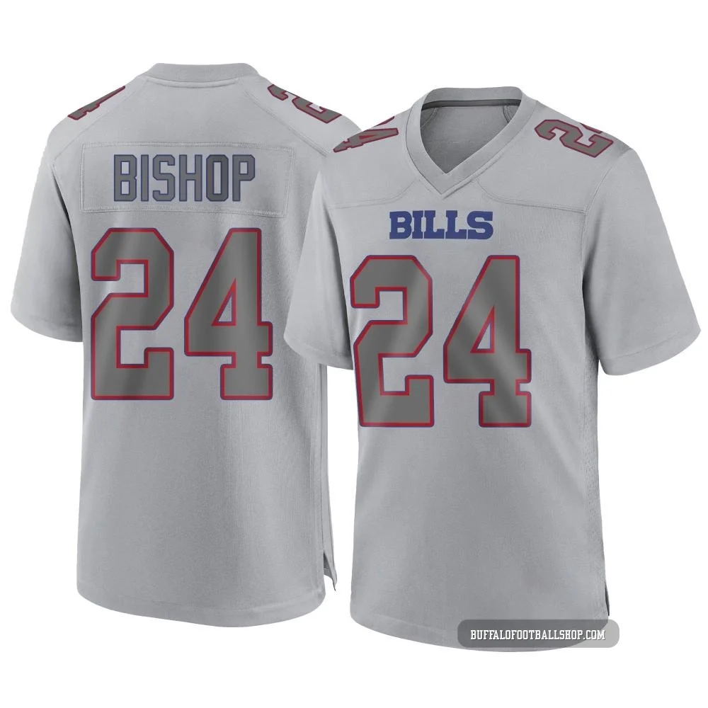 Cole Bishop ＃24 Buffalo Bills Game Gray Youth Atmosphere Fashion Jersey