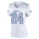Cole Bishop ＃24 Buffalo Bills Game White Women's 2025 Rivalries Collection Jersey