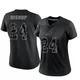 Cole Bishop ＃24 Buffalo Bills Limited Black Women's Reflective Jersey