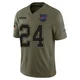 Cole Bishop ＃24 Buffalo Bills Limited Olive Men's 2025 Salute to Service Jersey