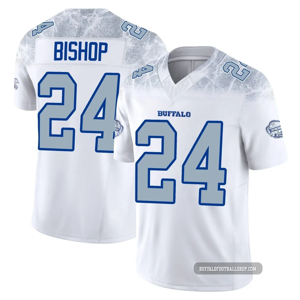 Cole Bishop ＃24 Buffalo Bills Limited White Men's 2025 Rivalries Collection Jersey