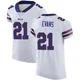 Darrynton Evans ＃21 Buffalo Bills Elite White Men's Vapor Untouchable Jersey