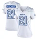 Davison Igbinosun ＃21 Buffalo Bills Game White Women's 2025 Rivalries Collection Jersey