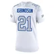 Davison Igbinosun ＃21 Buffalo Bills Game White Women's 2025 Rivalries Collection Jersey