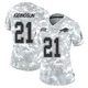 Davison Igbinosun ＃21 Buffalo Bills Limited Arctic Camo Women's 2024 Salute to Service Jersey