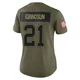 Davison Igbinosun ＃21 Buffalo Bills Limited Olive Women's 2025 Salute to Service Jersey
