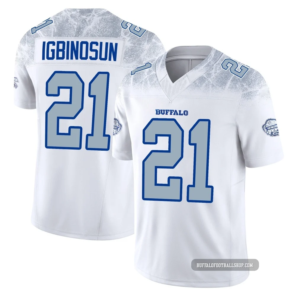 Davison Igbinosun ＃21 Buffalo Bills Limited White Youth 2025 Rivalries Collection Jersey