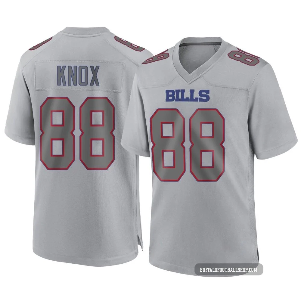 Dawson Knox ＃88 Buffalo Bills Game Gray Youth Atmosphere Fashion Jersey