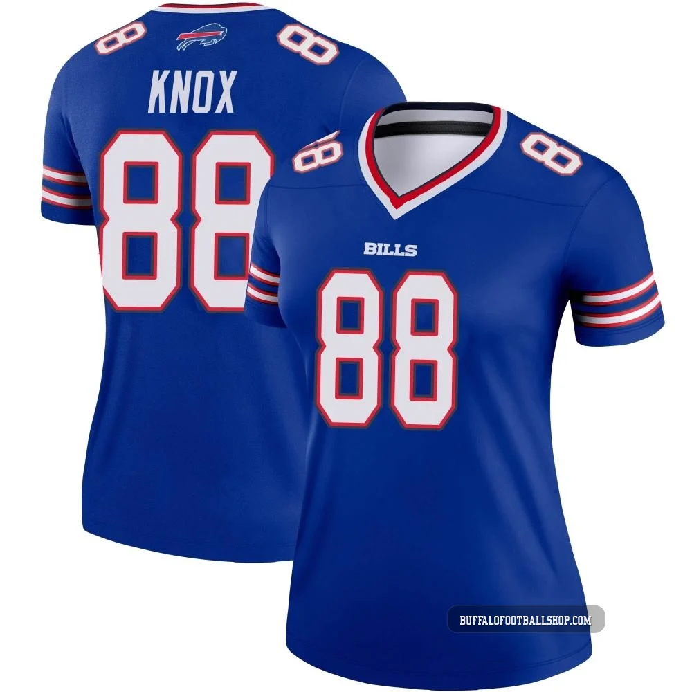 Dawson Knox ＃88 Buffalo Bills Legend Royal Women's Jersey