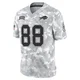 Dawson Knox ＃88 Buffalo Bills Limited Arctic Camo Men's 2024 Salute to Service Jersey